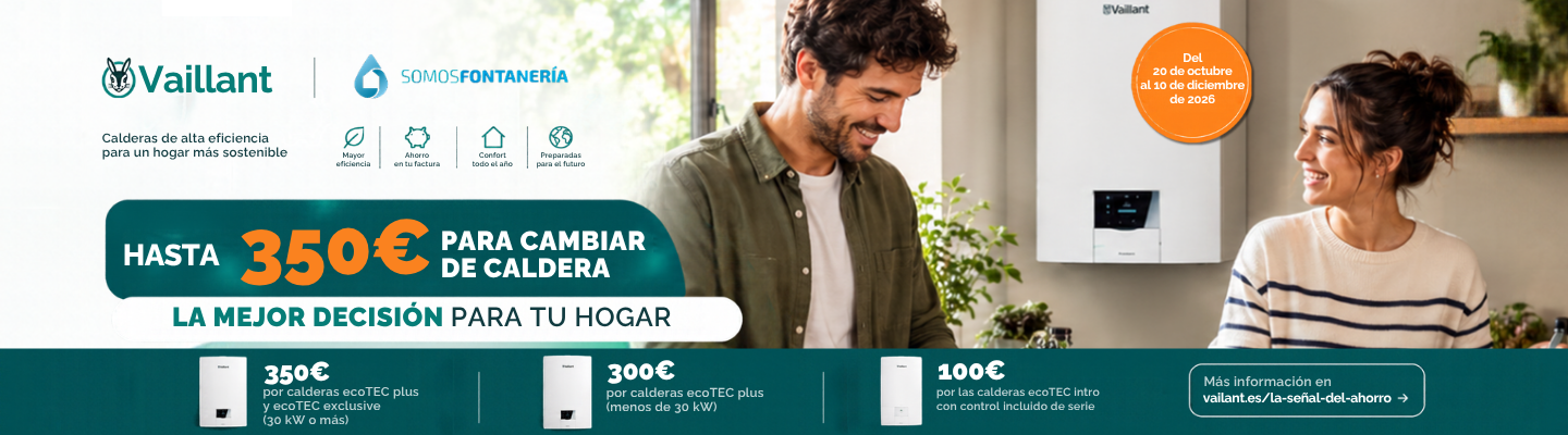 Promoción Vaillant Calderas 2026: hogar sostenible y ahorro